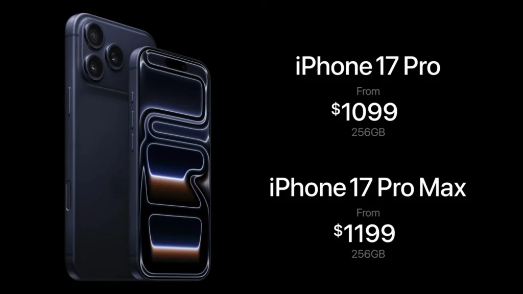  iPhone 17 series price